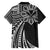 Hawaii And Philippines Family Matching Long Sleeve Bodycon Dress and Hawaiian Shirt Kanaka Maoli With Tribal Sun Together Black