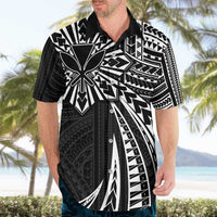 Hawaii And Philippines Hawaiian Shirt Kanaka Maoli With Tribal Sun Together Black