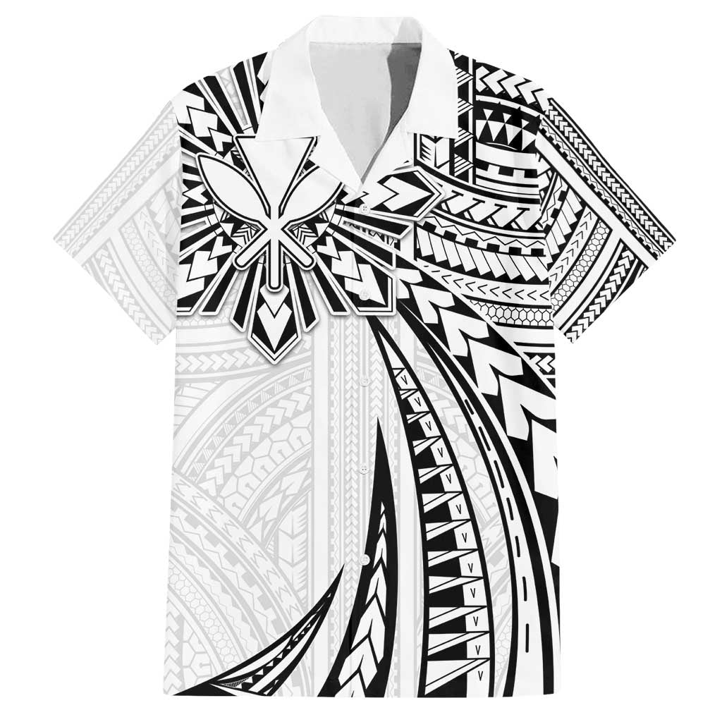 Hawaii And Philippines Family Matching Tank Maxi Dress and Hawaiian Shirt Kanaka Maoli With Tribal Sun Together White