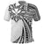 Hawaii And Philippines Polo Shirt Kanaka Maoli With Tribal Sun Together White