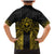 Hawaii And Philippines Together Family Matching Mermaid Dress and Hawaiian Shirt Polynesian Pattern With Filipino Barong Gold