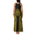 Hawaii And Philippines Together Family Matching Tank Maxi Dress and Hawaiian Shirt Polynesian Pattern With Filipino Barong Gold