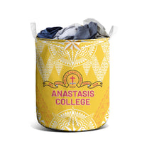 Anastasis College Laundry Basket Tonga Ngatu Pattern LT05 - Polynesian Pride