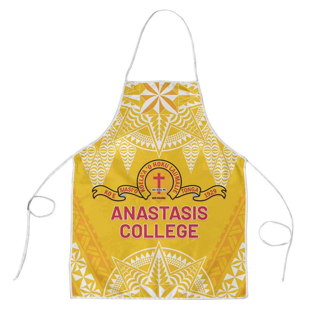Anastasis College Apron Tonga Ngatu Pattern - Polynesian Pride
