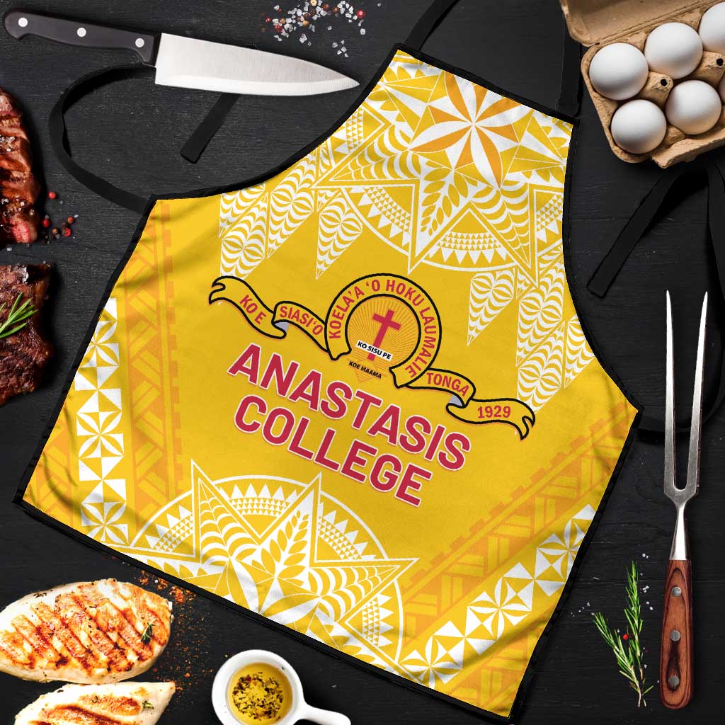 Anastasis College Apron Tonga Ngatu Pattern - Polynesian Pride