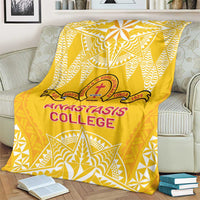 Anastasis College Blanket Tonga Ngatu Pattern - Polynesian Pride