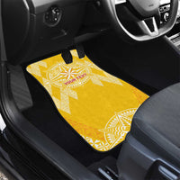 Personalised Anastasis College Car Mats Tonga Ngatu Pattern LT05 - Polynesian Pride