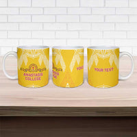 Personalised Anastasis College Ceramic Mug Tonga Ngatu Pattern LT05 - Polynesian Pride