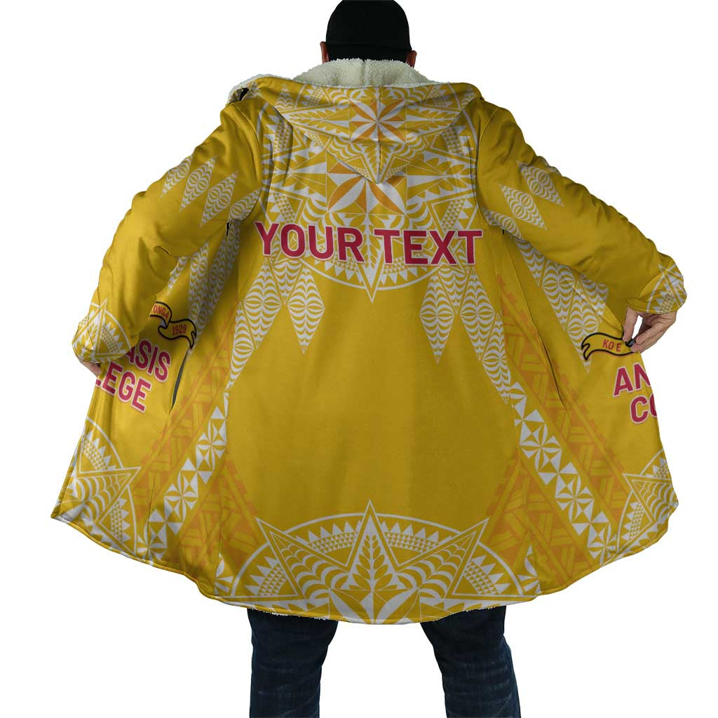 Personalised Anastasis College Cloak Tonga Ngatu Pattern LT05 - Polynesian Pride