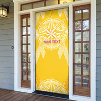 Personalised Anastasis College Door Cover Tonga Ngatu Pattern LT05 - Polynesian Pride