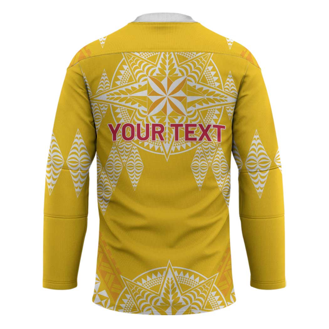 Personalised Anastasis College Hockey Jersey Tonga Ngatu Pattern - Polynesian Pride