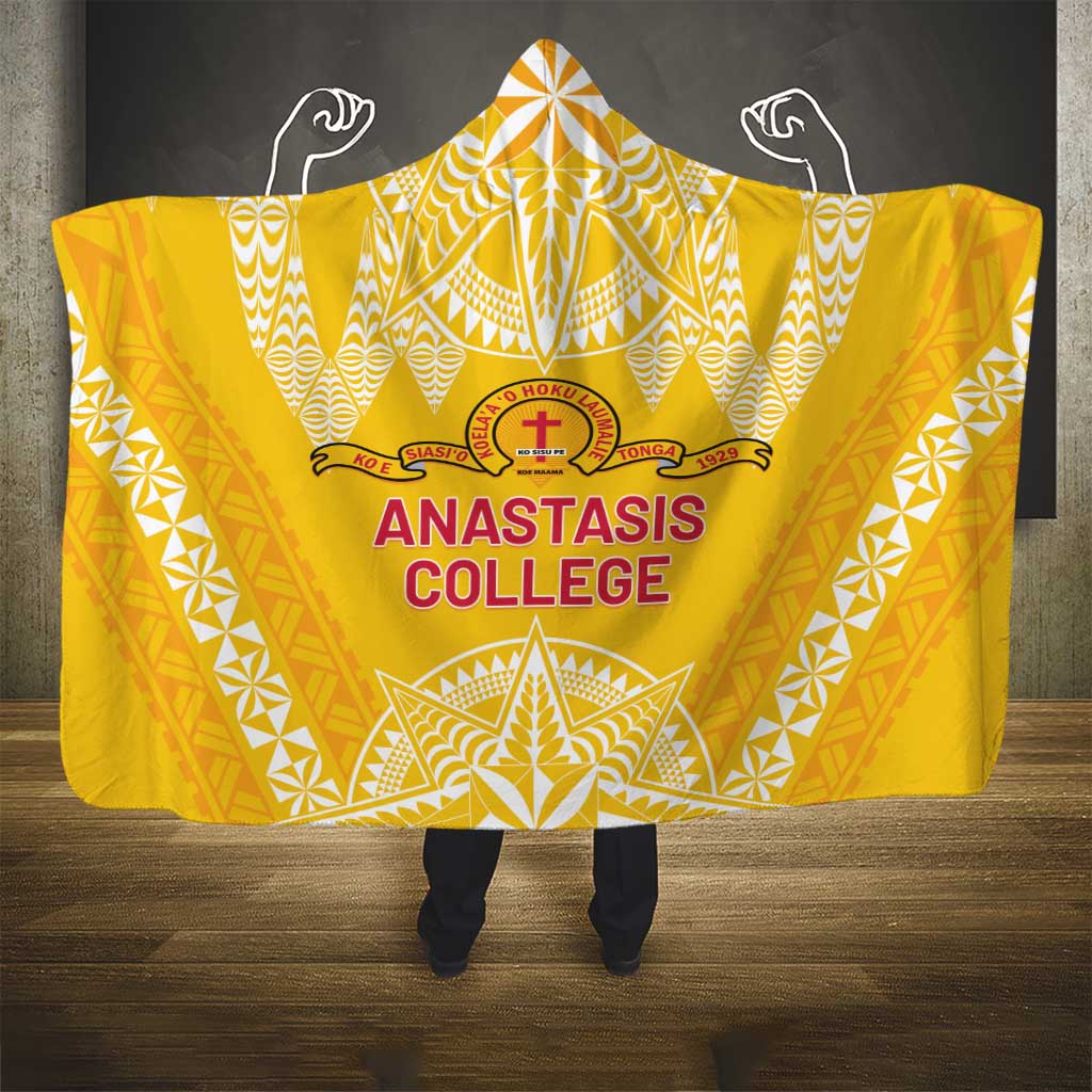 Anastasis College Hooded Blanket Tonga Ngatu Pattern LT05 - Polynesian Pride