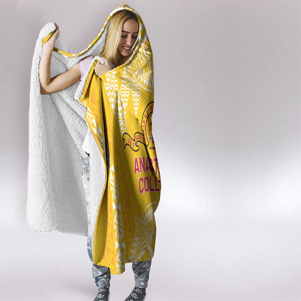 Anastasis College Hooded Blanket Tonga Ngatu Pattern LT05 - Polynesian Pride