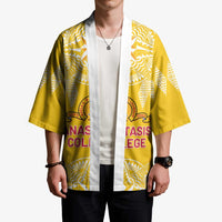 Personalised Anastasis College Kimono Tonga Ngatu Pattern - Polynesian Pride