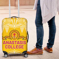 Anastasis College Luggage Cover Tonga Ngatu Pattern - Polynesian Pride