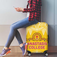 Anastasis College Luggage Cover Tonga Ngatu Pattern - Polynesian Pride