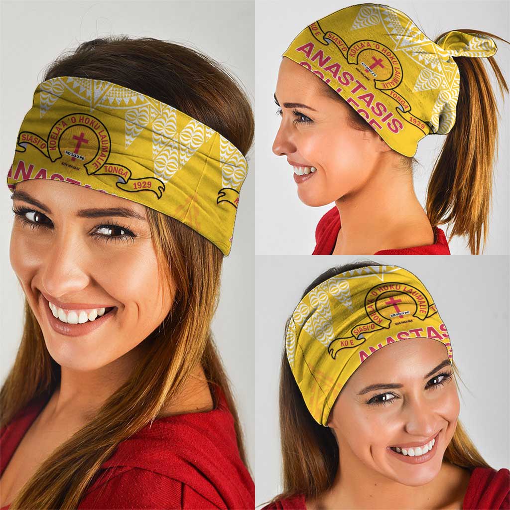 Anastasis College Neck Gaiter Tonga Ngatu Pattern LT05 - Polynesian Pride