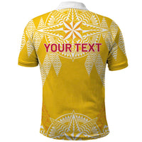 Personalised Anastasis College Polo Shirt Tonga Ngatu Pattern - Polynesian Pride