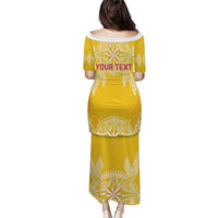 Personalised Anastasis College Puletasi Tonga Ngatu Pattern LT05 - Polynesian Pride