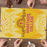 Anastasis College Puzzle Tonga Ngatu Pattern LT05 - Polynesian Pride