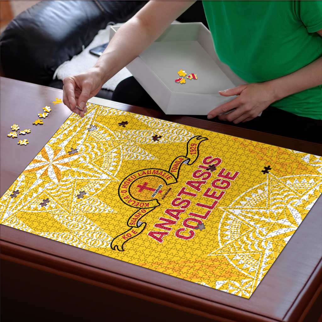 Anastasis College Puzzle Tonga Ngatu Pattern LT05 - Polynesian Pride