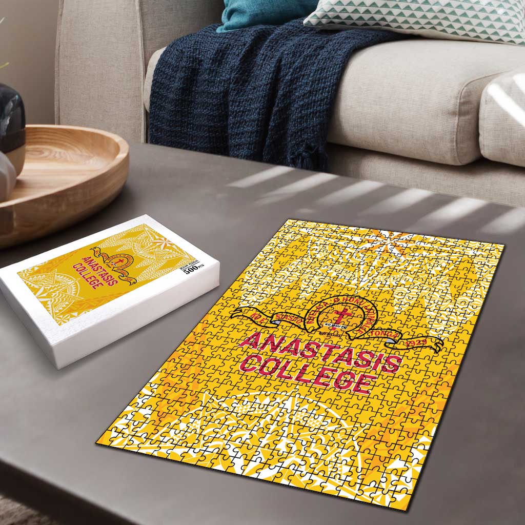 Anastasis College Puzzle Tonga Ngatu Pattern LT05 - Polynesian Pride