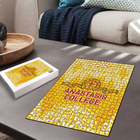 Anastasis College Puzzle Tonga Ngatu Pattern LT05 - Polynesian Pride