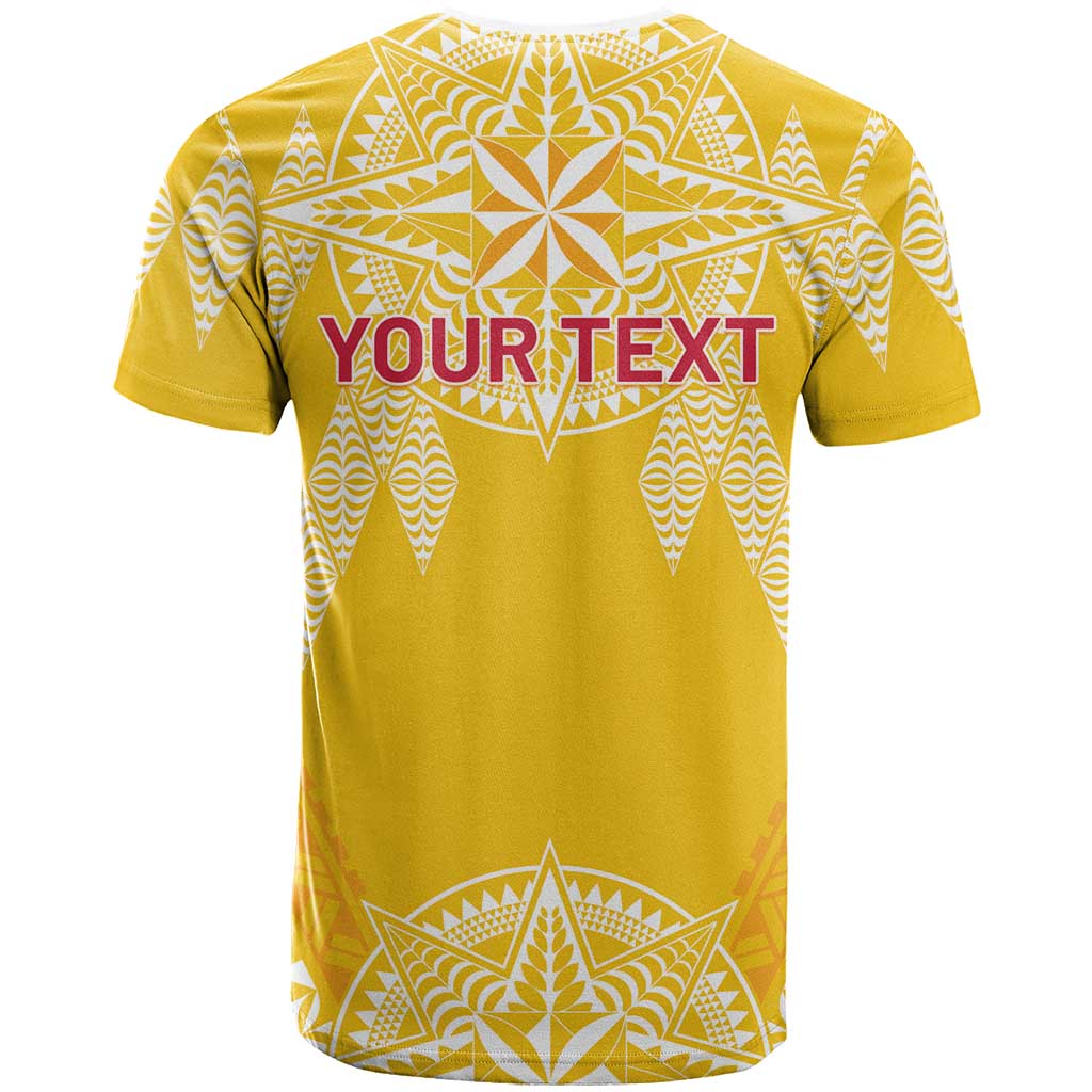 Personalised Anastasis College T Shirt Tonga Ngatu Pattern - Polynesian Pride