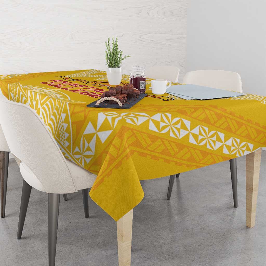 Anastasis College Tablecloth Tonga Ngatu Pattern LT05 - Polynesian Pride