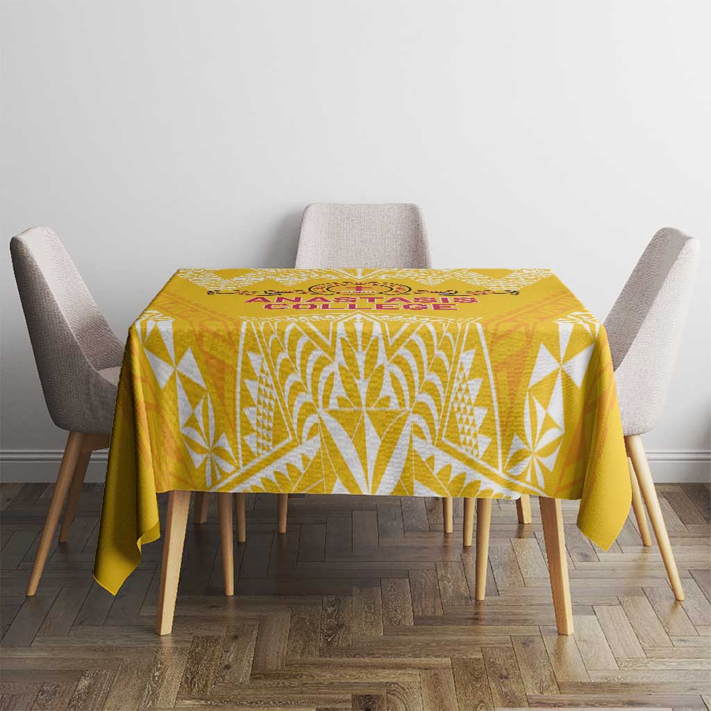 Anastasis College Tablecloth Tonga Ngatu Pattern LT05 - Polynesian Pride