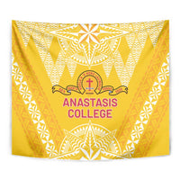 Anastasis College Tapestry Tonga Ngatu Pattern - Polynesian Pride