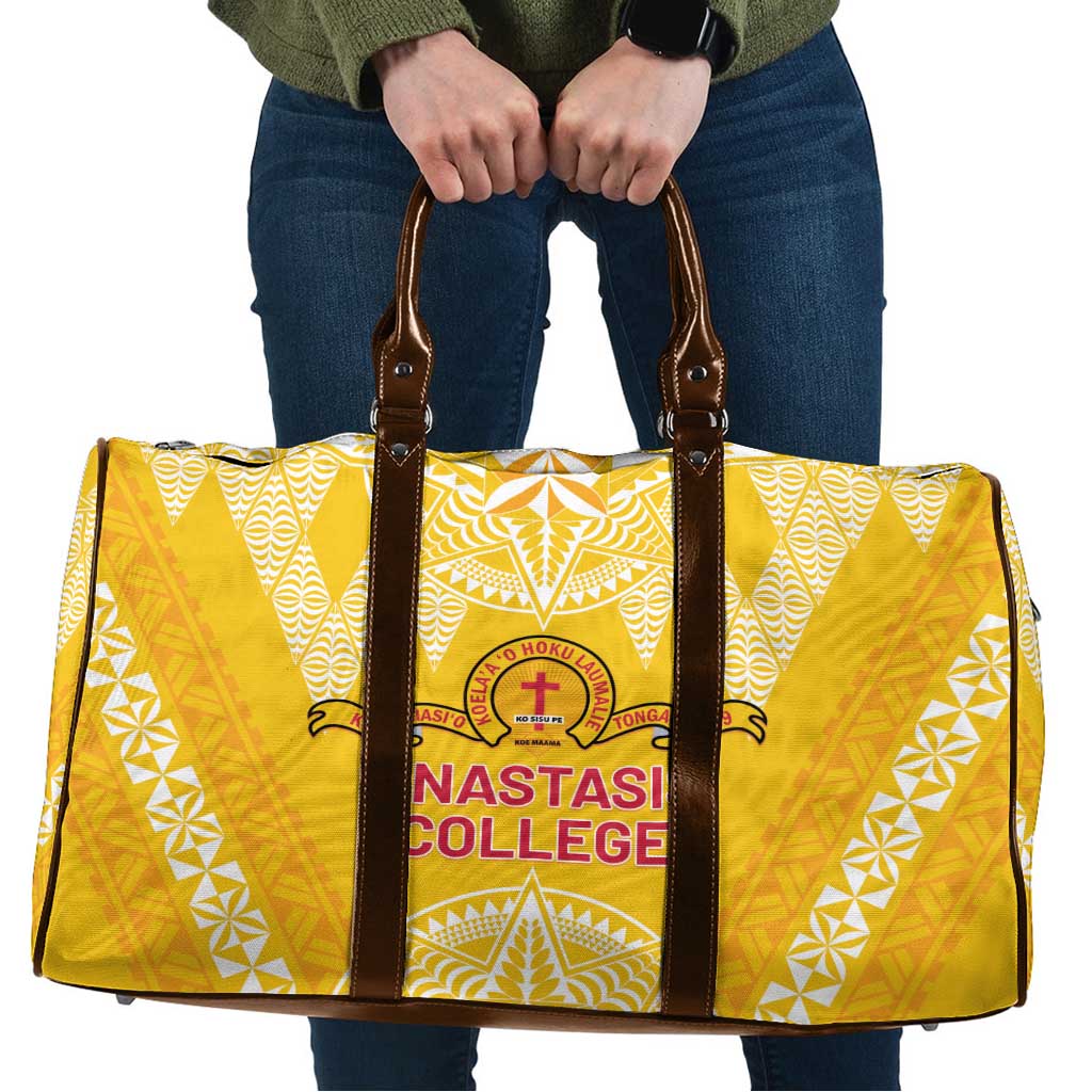 Anastasis College Travel Bag Tonga Ngatu Pattern - Polynesian Pride