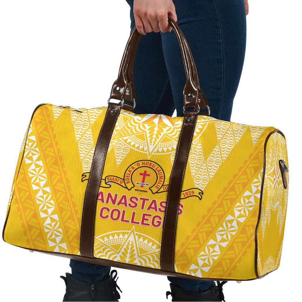 Anastasis College Travel Bag Tonga Ngatu Pattern - Polynesian Pride