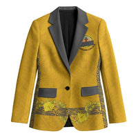 Tonga Anastasis College Blazer Tongan Ngatu Kupesi Pattern - Polynesian Pride