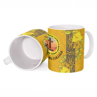 Tonga Anastasis College Ceramic Mug Tongan Ngatu Kupesi Pattern LT05 - Polynesian Pride