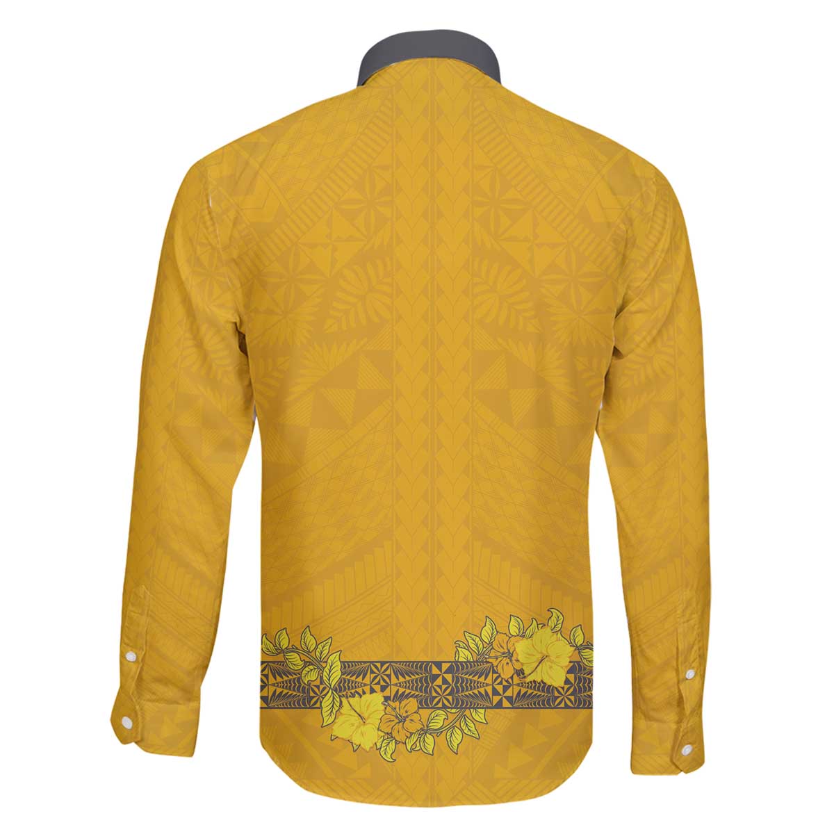 Tonga Anastasis College Family Matching Off The Shoulder Long Sleeve Dress and Hawaiian Shirt Tongan Ngatu Kupesi Pattern - Polynesian Pride