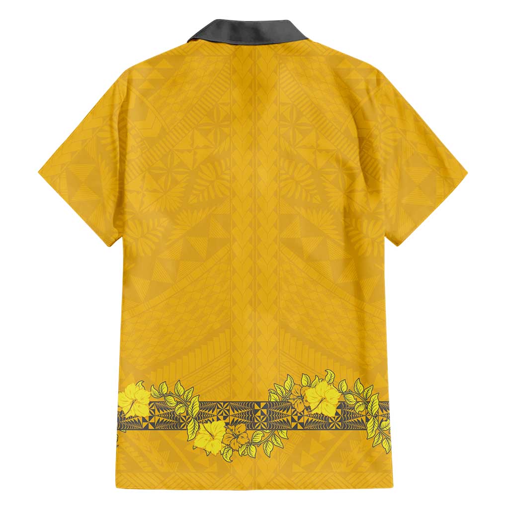 Tonga Anastasis College Family Matching Puletasi and Hawaiian Shirt Tongan Ngatu Kupesi Pattern LT05 - Polynesian Pride