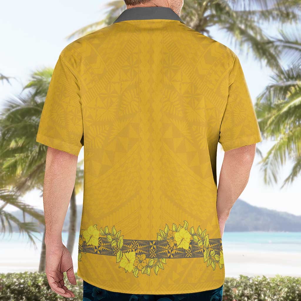 Tonga Anastasis College Hawaiian Shirt Tongan Ngatu Kupesi Pattern - Polynesian Pride