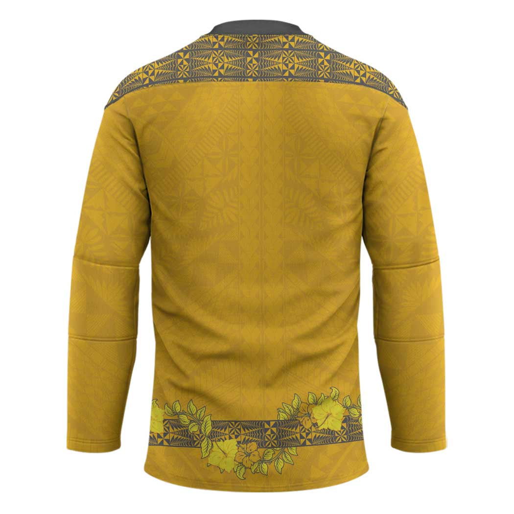 Tonga Anastasis College Hockey Jersey Tongan Ngatu Kupesi Pattern - Polynesian Pride