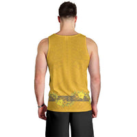 Tonga Anastasis College Men Tank Top Tongan Ngatu Kupesi Pattern LT05 - Polynesian Pride