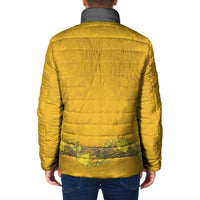 Tonga Anastasis College Padded Jacket Tongan Ngatu Kupesi Pattern LT05 - Polynesian Pride