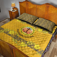 Tonga Anastasis College Quilt Bed Set Tongan Ngatu Kupesi Pattern - Polynesian Pride