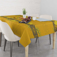 Tonga Anastasis College Tablecloth Tongan Ngatu Kupesi Pattern LT05 - Polynesian Pride