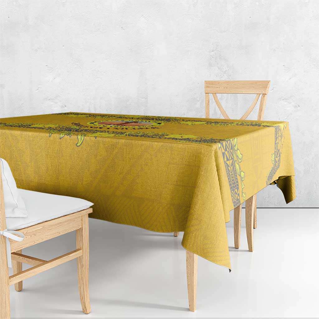 Tonga Anastasis College Tablecloth Tongan Ngatu Kupesi Pattern LT05 - Polynesian Pride