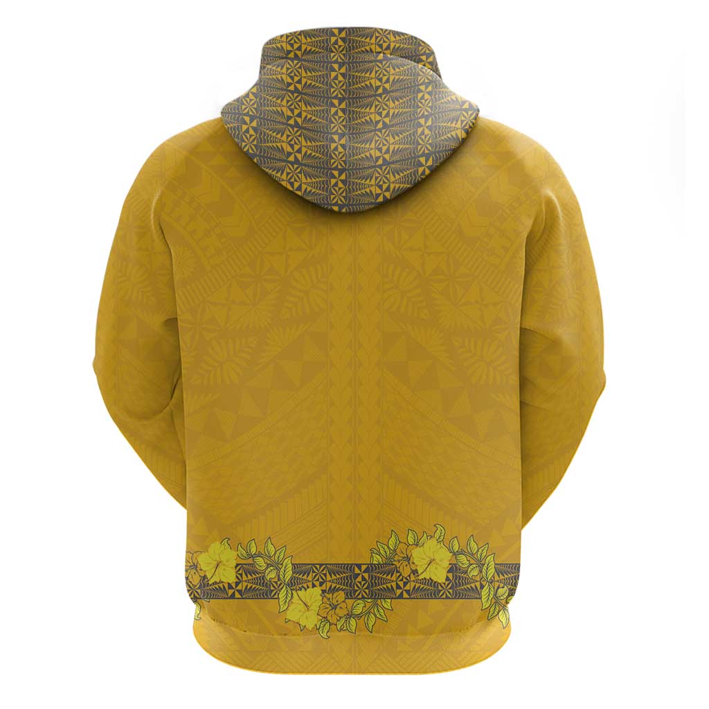 Tonga Anastasis College Zip Hoodie Tongan Ngatu Kupesi Pattern LT05 - Polynesian Pride