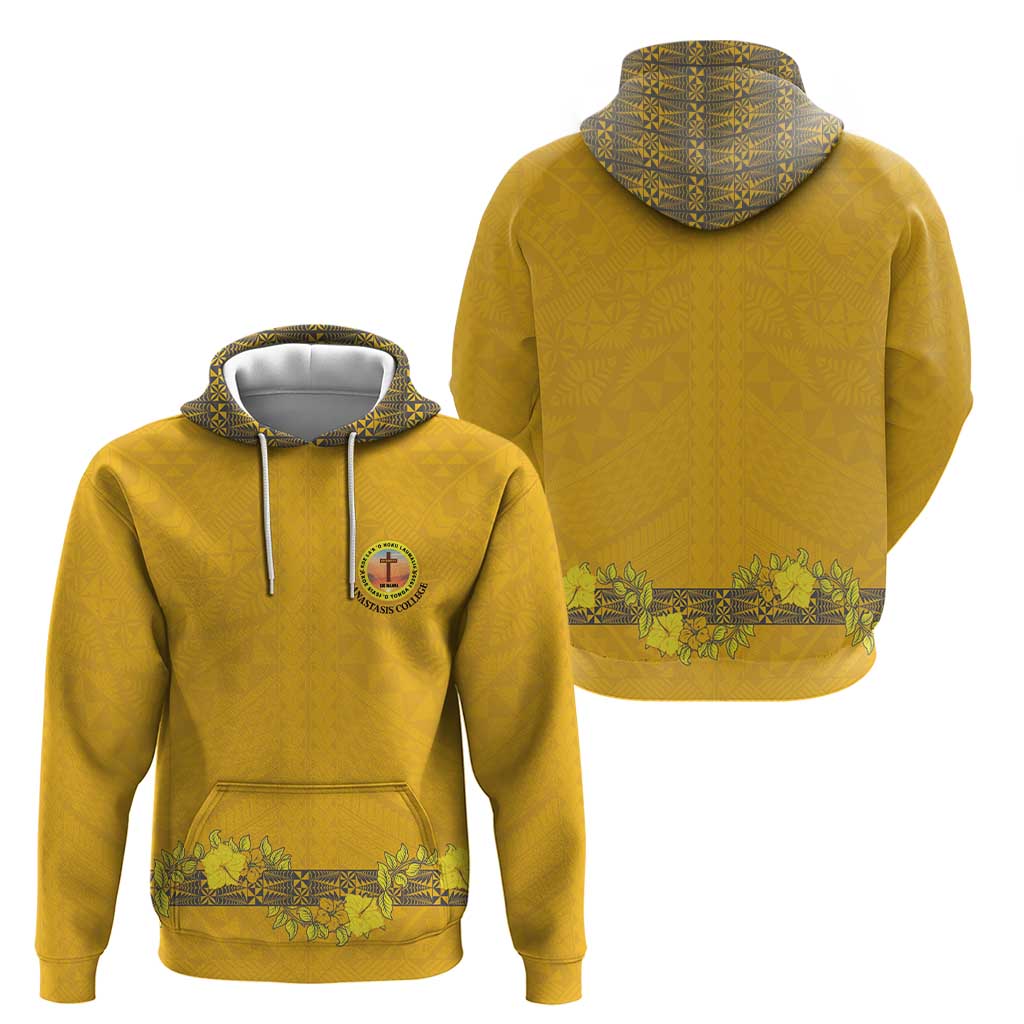 Tonga Anastasis College Zip Hoodie Tongan Ngatu Kupesi Pattern LT05 - Polynesian Pride