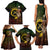 Personalised Vanuatu Custom Chiefs Day Family Matching Tank Maxi Dress and Hawaiian Shirt Pig Tusk Simple Style LT05 - Polynesian Pride