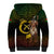 Personalised Vanuatu Custom Chiefs Day Sherpa Hoodie Pig Tusk Simple Style LT05 - Polynesian Pride