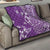 Cook Islands Quilt Purple Hibiscus And Stars