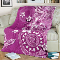 Cook Islands Blanket Fandango Hibiscus And Stars LT05 - Polynesian Pride
